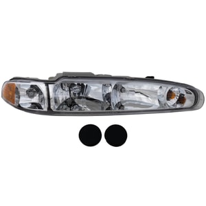 1998 - 2002 Oldsmobile Intrigue Front Headlight Assembly Replacement Housing / Lens / Cover - Right <u><i>Passenger</i></u> Side