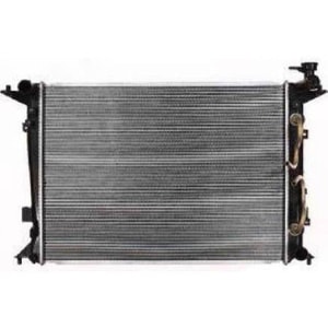 2010 - 2012 Hyundai Genesis Coupe Radiator - (3.8L V6 Automatic Transmission) Replacement