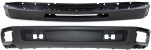 Front Bumper and Lower Air Deflector 2-Piece Kit for 2009-2013 Chevrolet Silverado 1500 Replacement