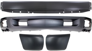 Bumper Kit for Chevrolet Silverado 1500 (2007-2013), Set of 4 with Bumper End and Valance, Excludes 2007 Classic Model, Replacement