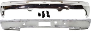 Front and Rear Bumper for Chevrolet Silverado 1500 (1999-2002) and Tahoe (2000-2006), 2-Piece Kit with Step Bumper Replacement