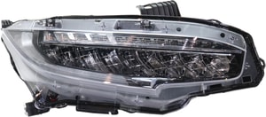 2016 - 2021 Honda Civic Headlight Assembly - Right <u><i>Passenger</i></u>