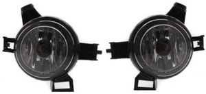 Front Fog Light Assembly Pair/Set for 2005-2006 Nissan Altima and 2004-2006 Quest, Right <u><i>Passenger</i></u> and Left <u><i>Driver</i></u> Replacement