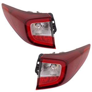 LED Tail Light Assembly for Acura RDX 2019-2023, Outer Right <u><i>Passenger</i></u> and Left <u><i>Driver</i></u>, Replacement Pair/Set