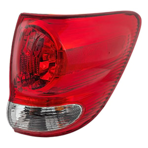 2005 - 2007 Toyota Sequoia Rear Tail Light Assembly Replacement / Lens / Cover - Right <u><i>Passenger</i></u> Side Outer