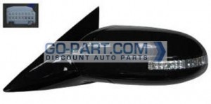 Side view power mirrors stock original 85 nissan 300zx