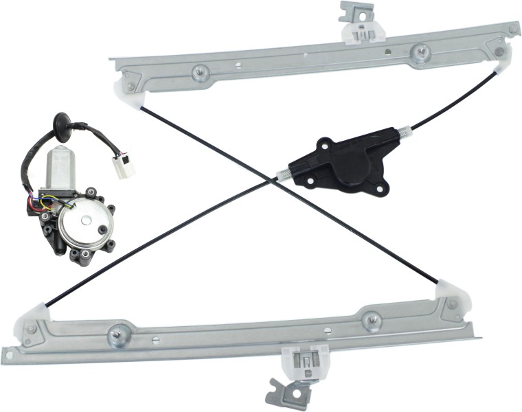 Set of 2 Front Window Regulator with Motor for 2004-2008 Nissan Maxima, Left (Driver) Side, Replacement Kit
