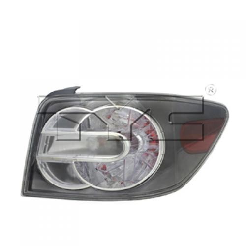 2007 - 2009 Mazda CX-7 Tail Light Rear Lamp - Right (Passenger) (CAPA Certified)