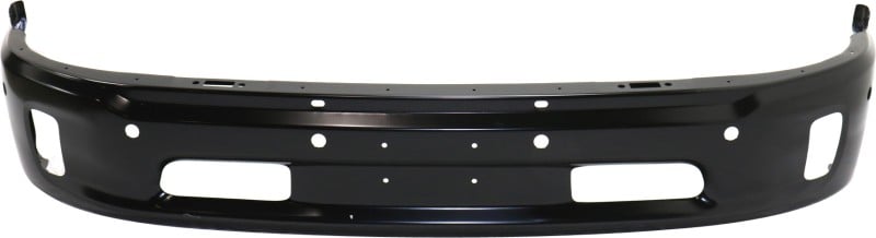 Front Bumper for Dodge RAM 1500 (2014-2018), Lower, Black, 2-Piece Bumper Type, with Parking Aid Sensor Holes, with Fog Light Holes, Includes 2019-2021 1500 Classic, Replacement