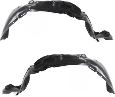 Front Fender Liner Pair/Set for Toyota Corolla 1993-1997, Right (Passenger) and Left (Driver) Side Replacement