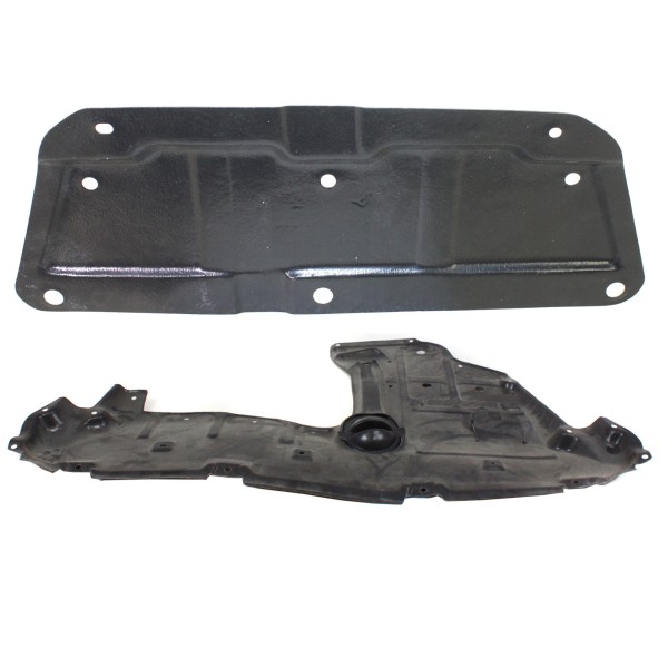 Engine Splash Shield Under Cover Set for Toyota RAV4 2006-2012, Front and Rear Protection, Replacement