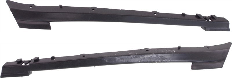 Front Bumper Bracket Pair/Set for 2011-2014 Hyundai Sonata, Right (Passenger) and Left (Driver), Excludes Hybrid Model, Replacement