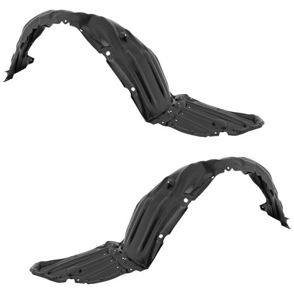 Front Fender Liner Pair/Set for 2020-2022 Toyota Corolla L/LE Sedan Models, Right (Passenger) and Left (Driver), North America Built Vehicle Replacement