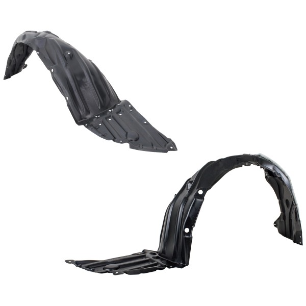 Front Fender Liner Pair/Set for 2020-2022 Toyota Corolla Sedan, Japan Built Vehicle, Right (Passenger) and Left (Driver), Fits SE/XLE/XSE Models, Replacement Set