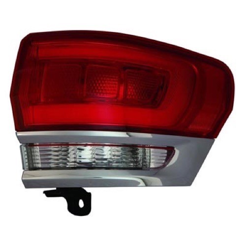 2014 - 2022 Jeep Grand Cherokee Rear Tail Light Assembly Replacement / Lens  / Cover - Right (Passenger) Side Outer - (Laredo + Limited + Overland +